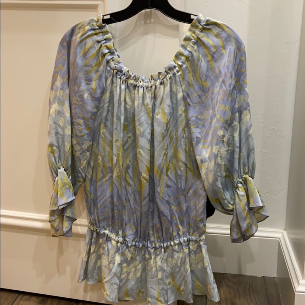 Watercolor blouse